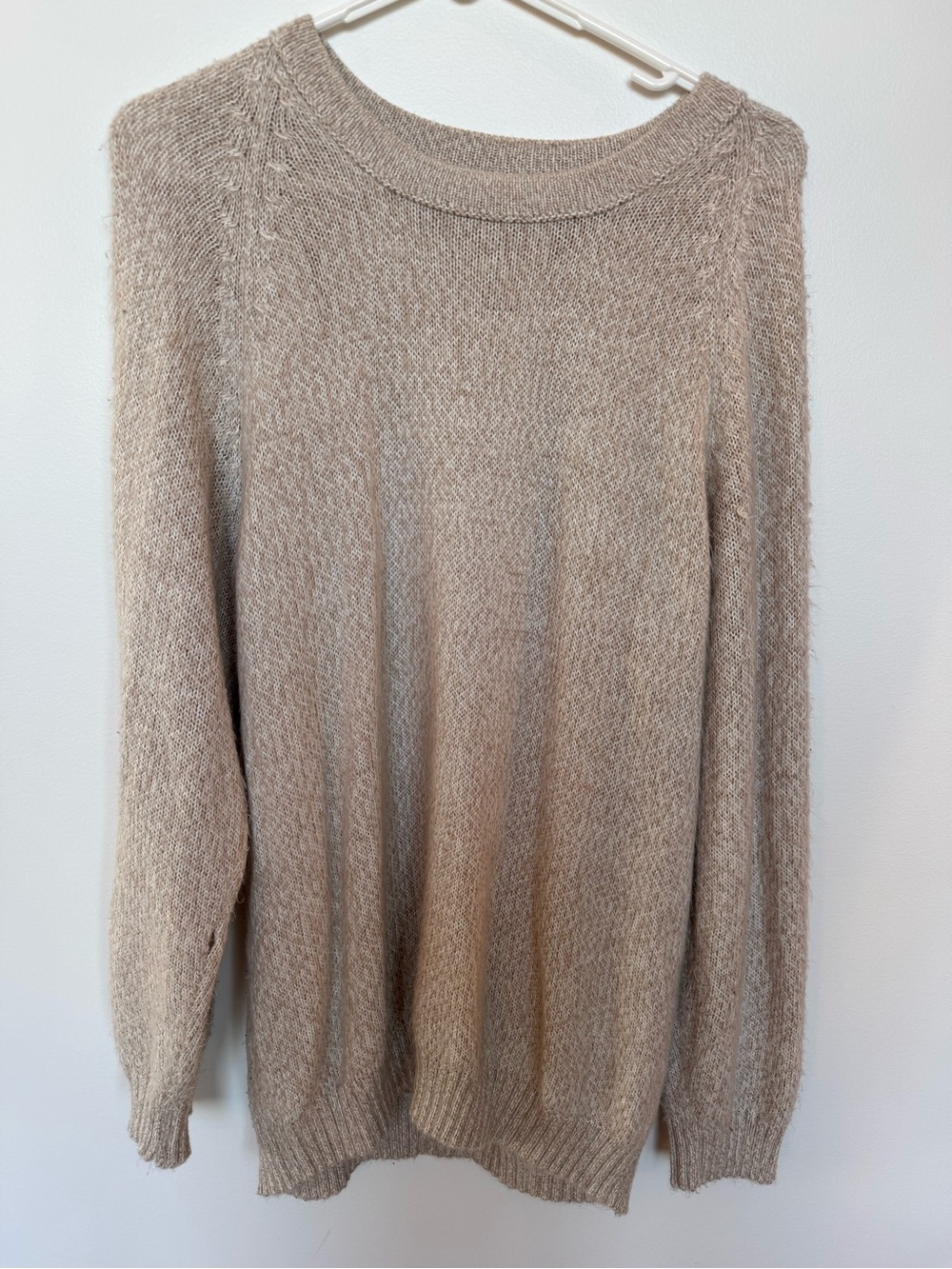 Cozy Women's Cream Knit Sweater